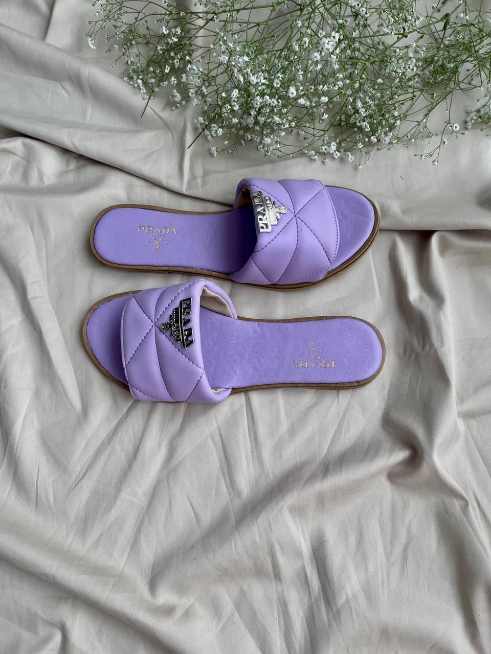 Prada Slides Purple