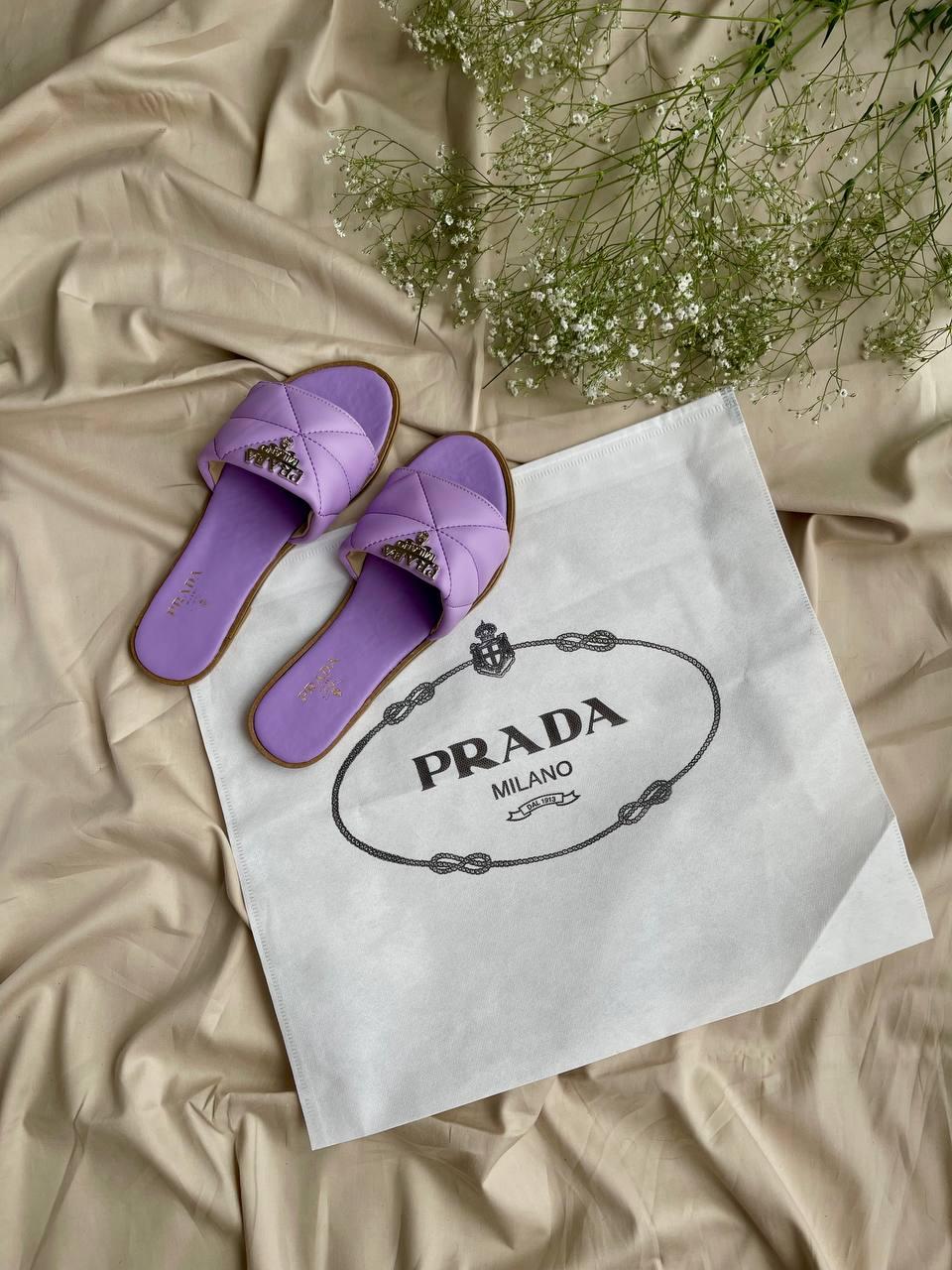 Prada Slides Purple