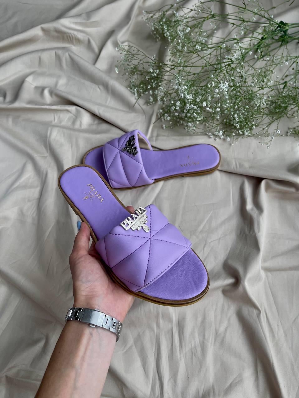 Prada Slides Purple