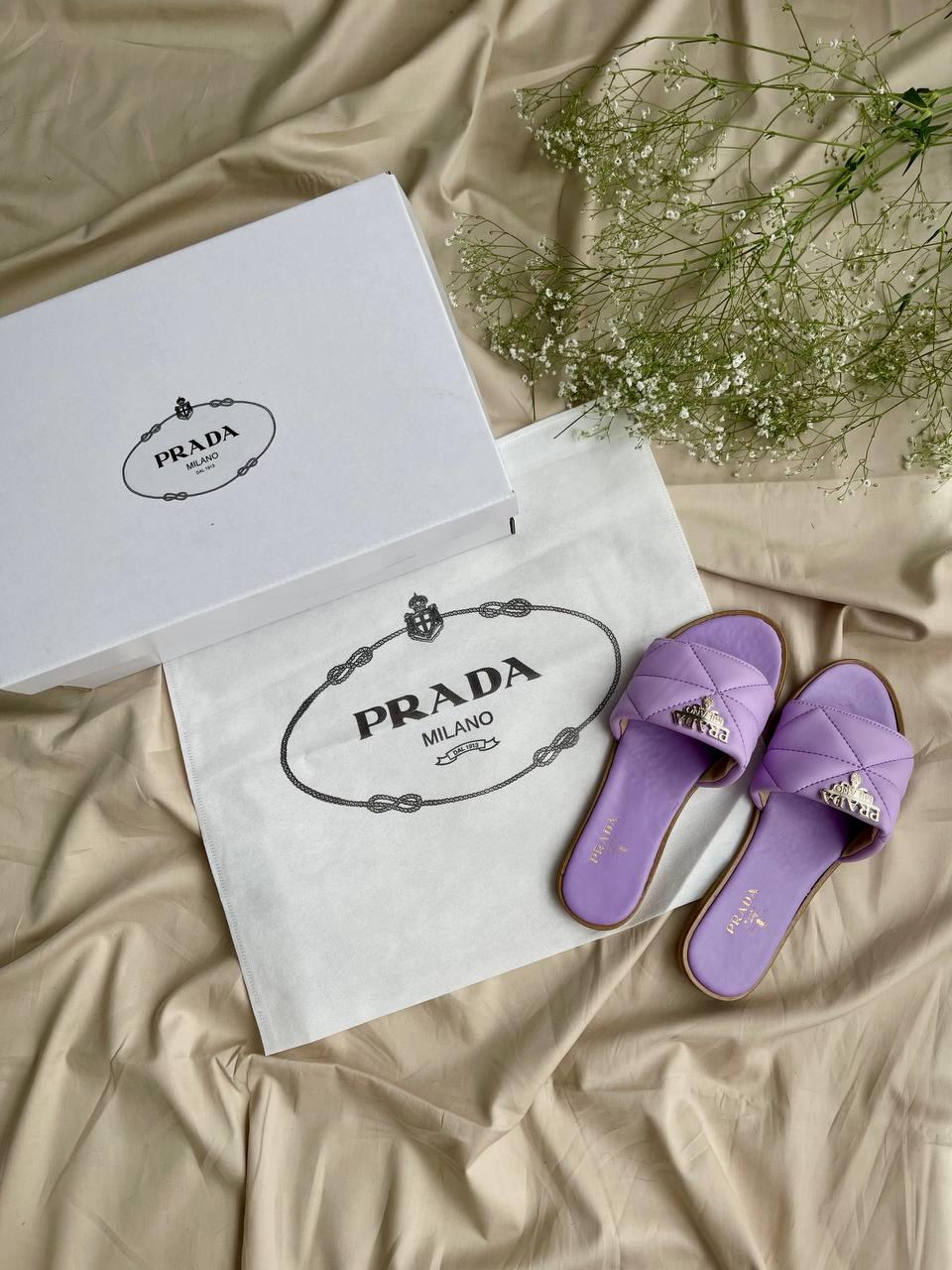 Prada Slides Purple