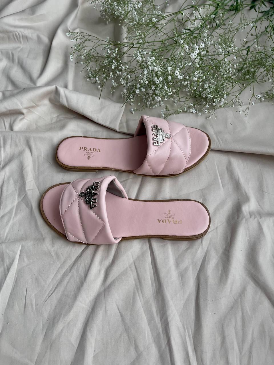 Prada Slides Light Pink