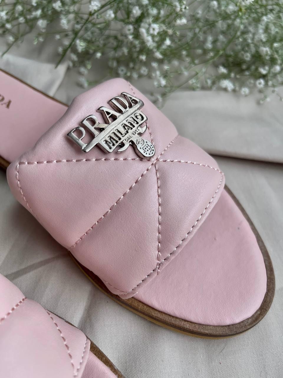 Prada Slides Light Pink