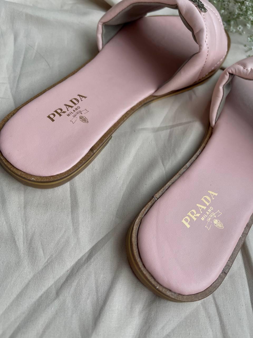 Prada Slides Light Pink