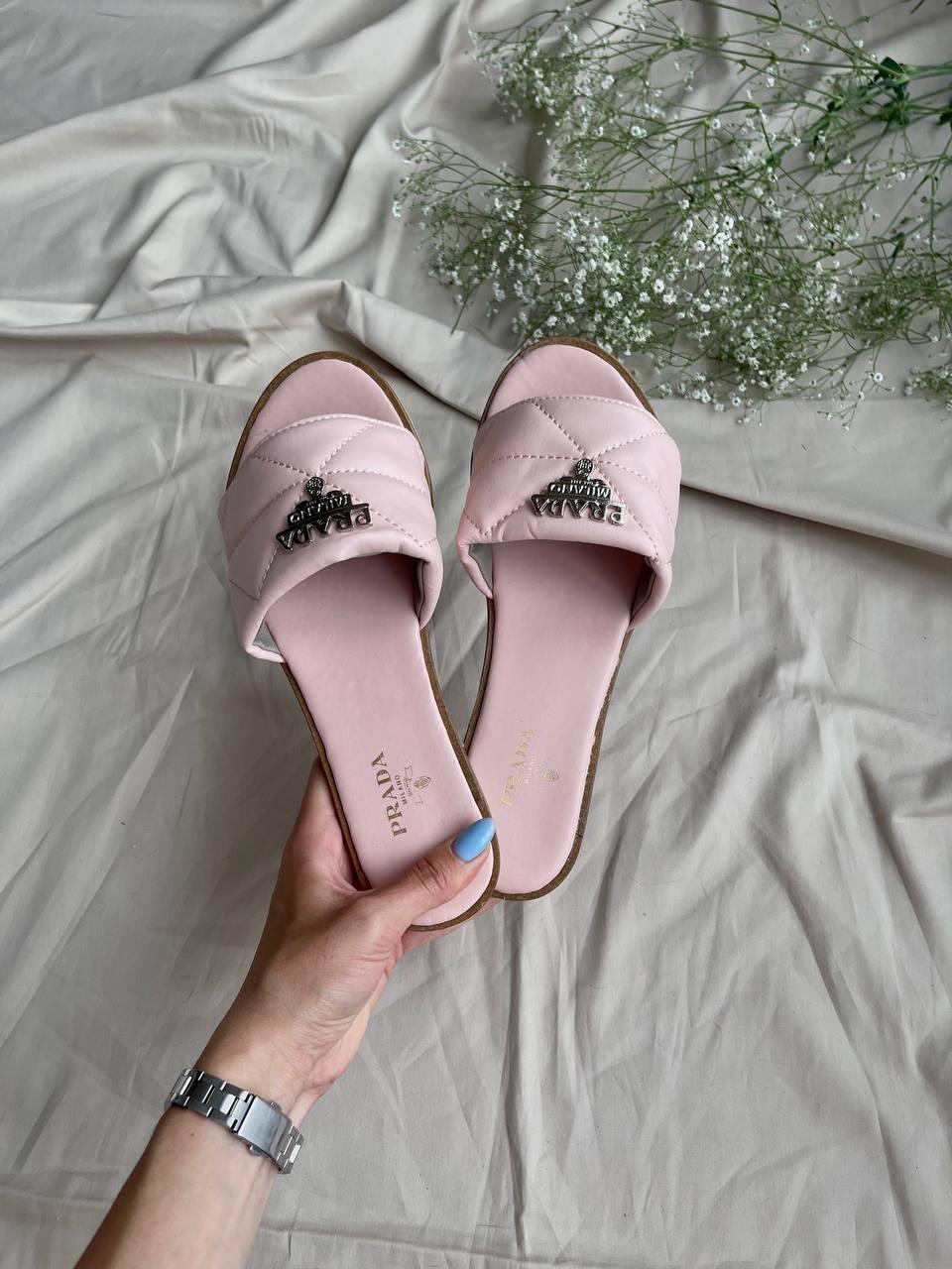 Prada Slides Light Pink