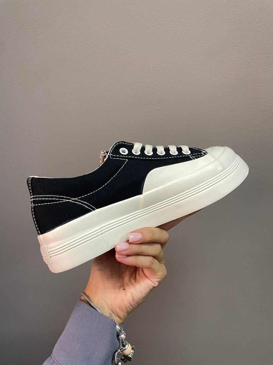Sneakers Black White (Текстильні)