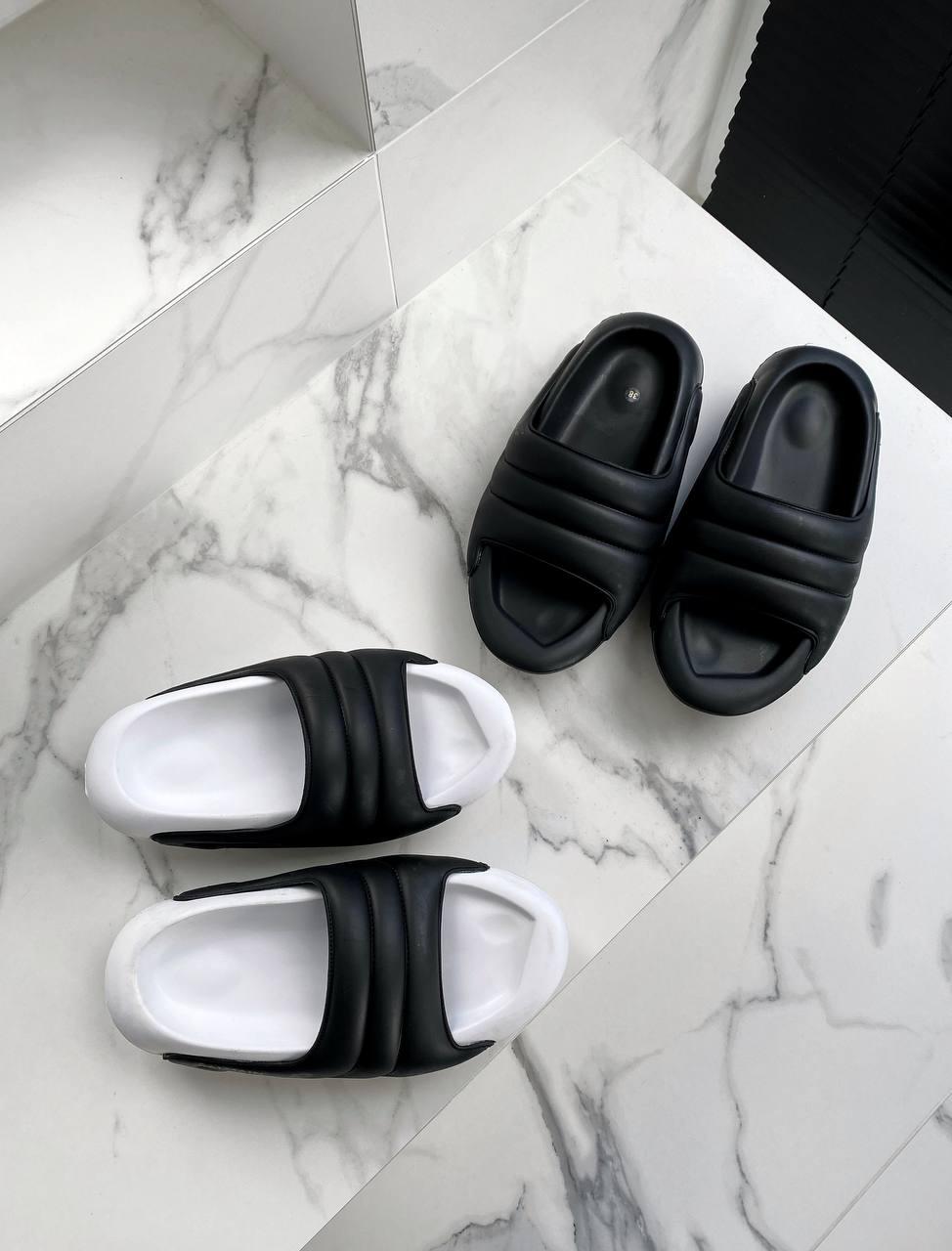 Balmain Slide Black White