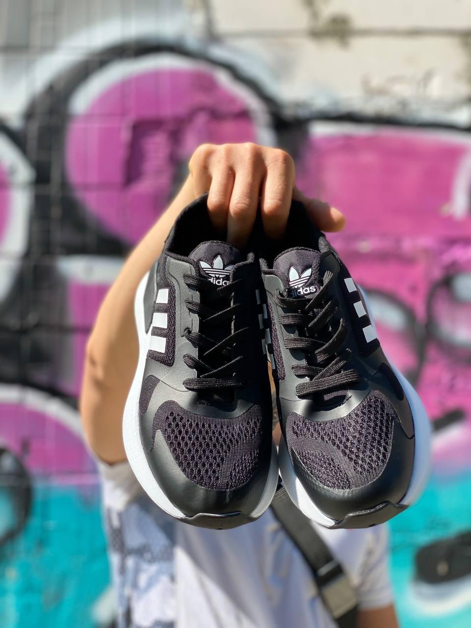 Adidas Black White