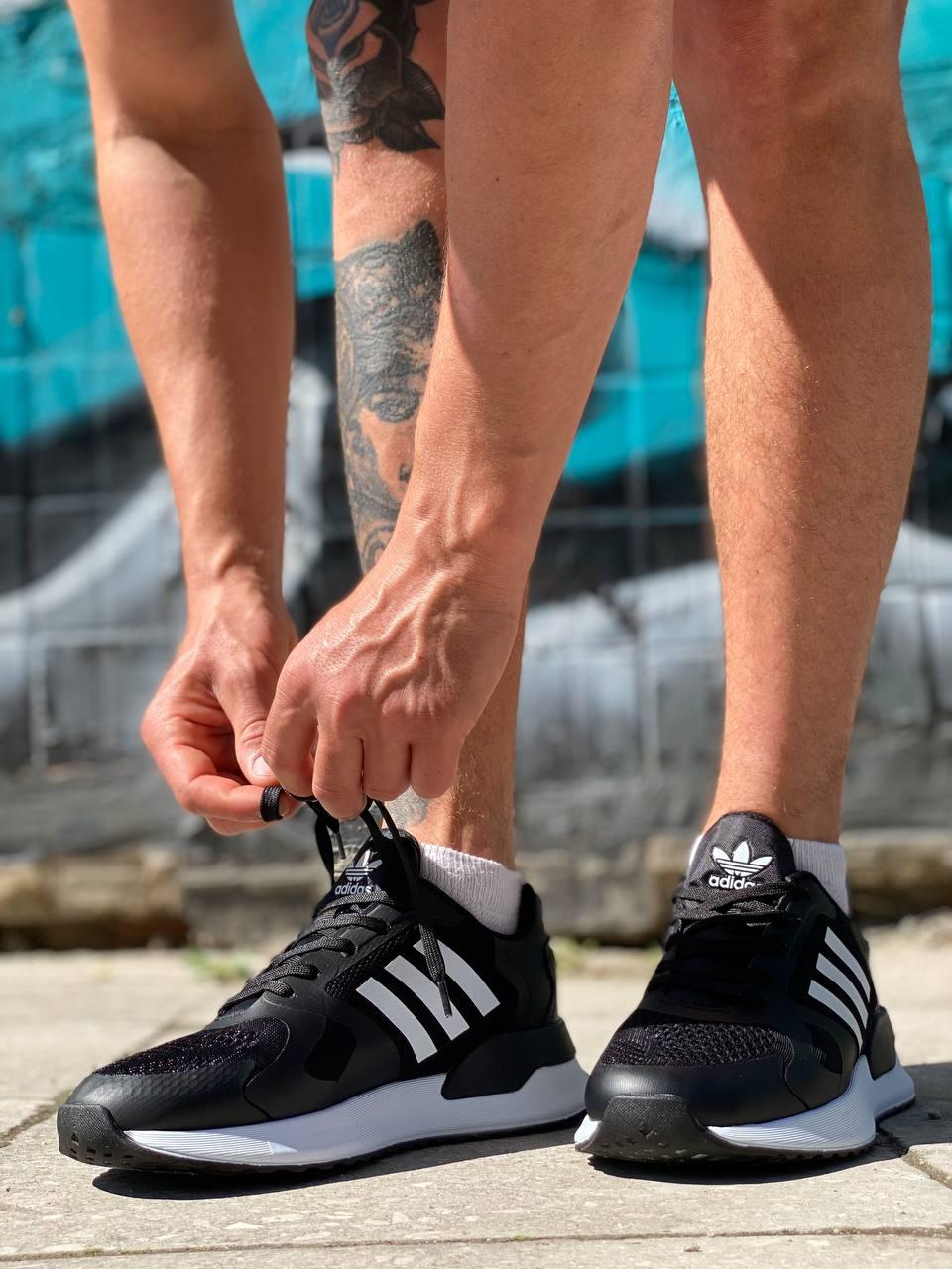 Adidas Black White
