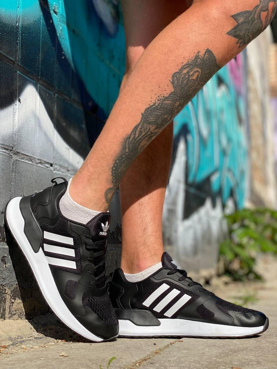 Adidas Black White