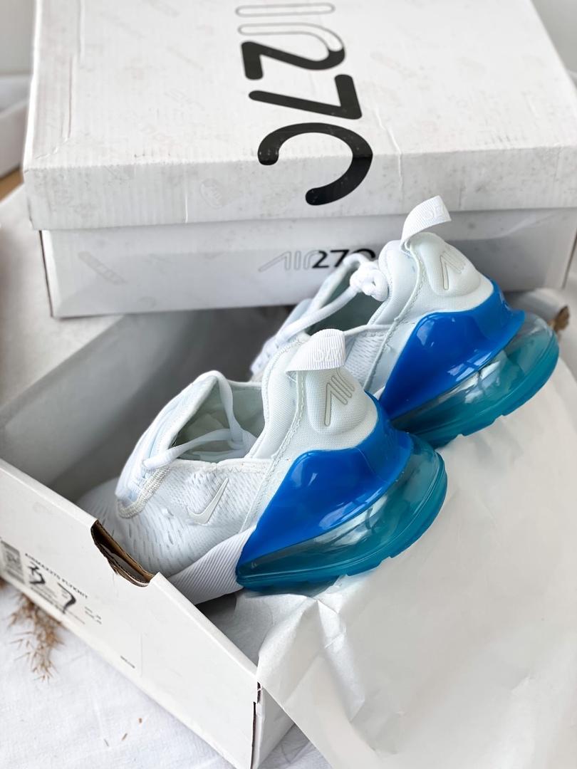 Nike Air Max 270 White Blue 2