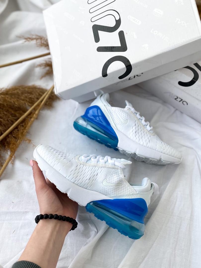 Nike Air Max 270 White Blue 2