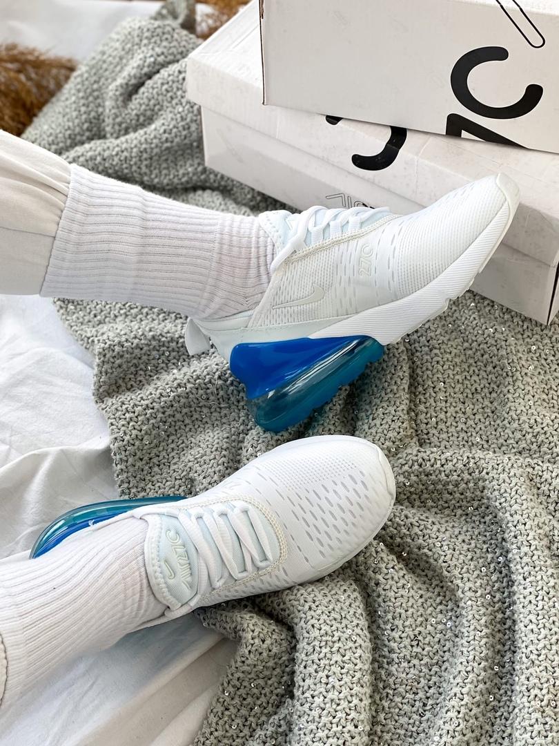 Nike Air Max 270 White Blue 2