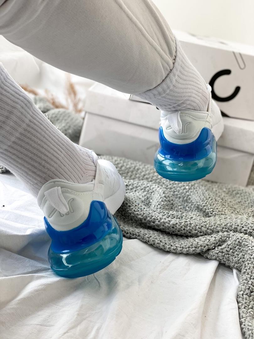 Nike Air Max 270 White Blue 2