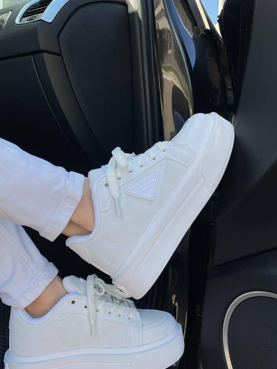 Prada Re-Nylon Brushed Sneakers
