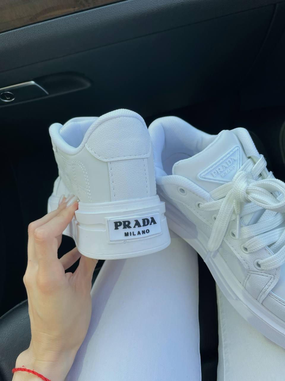 Prada Re-Nylon Brushed Sneakers