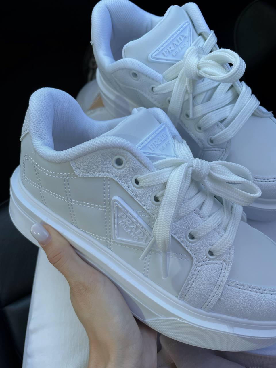 Prada Re-Nylon Brushed Sneakers