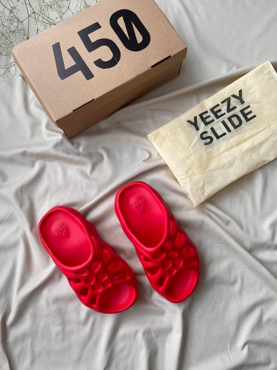 Adidas Yeezy 450 Slide Red