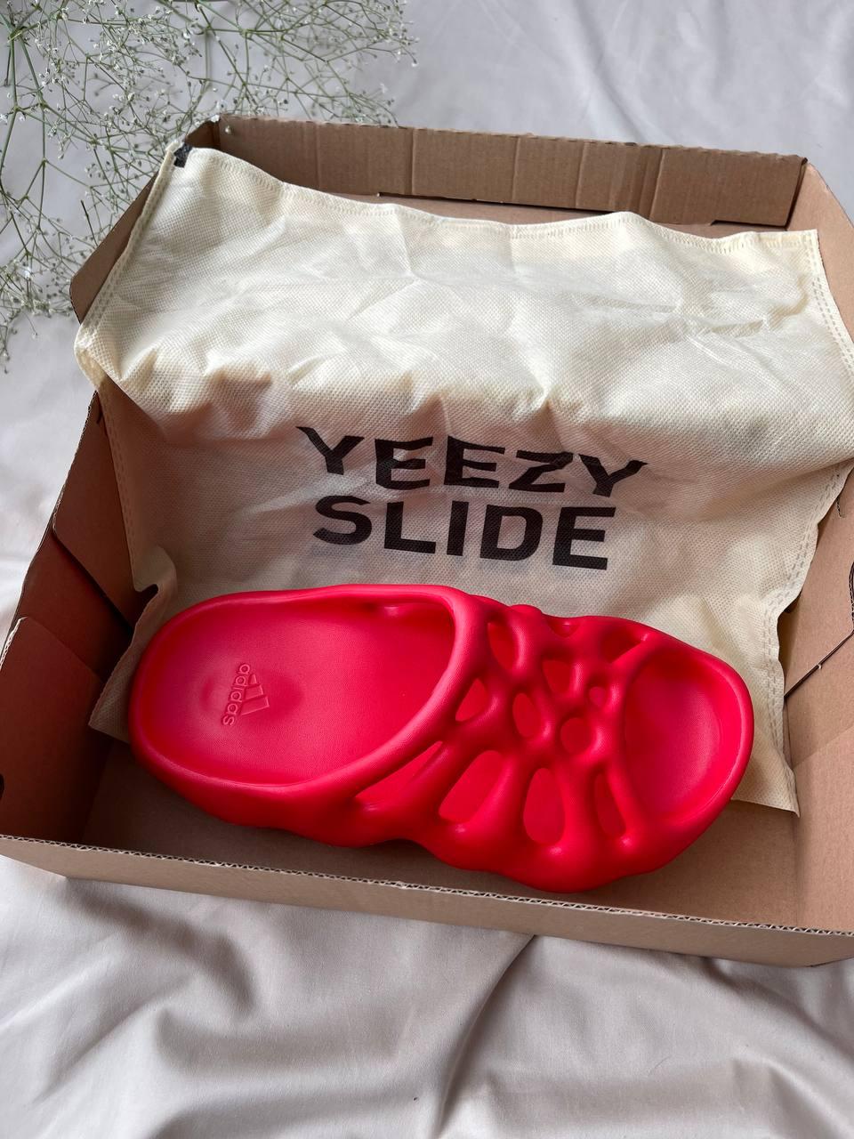 Adidas Yeezy 450 Slide Red