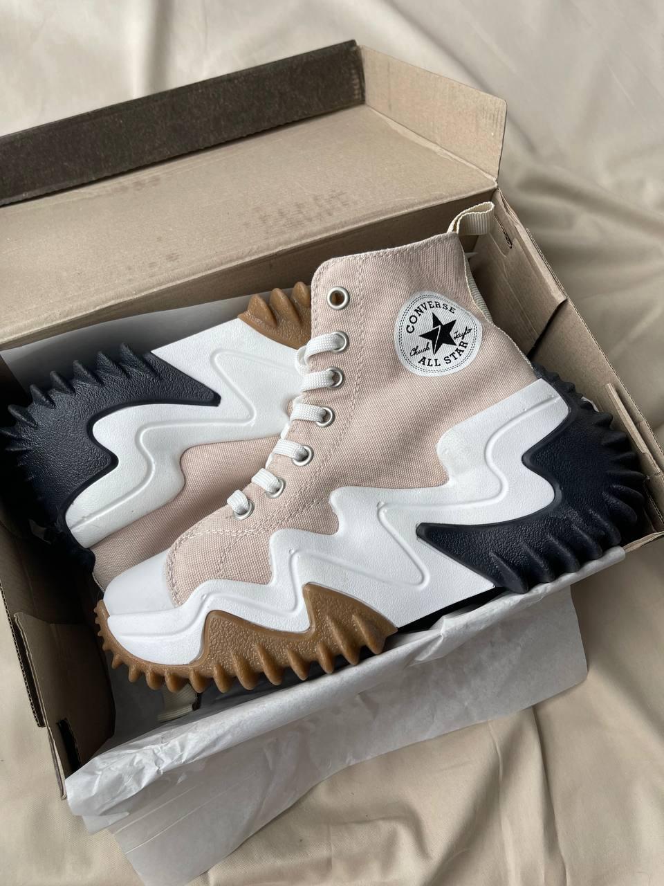 Converse Run Star Motion Hi Beige