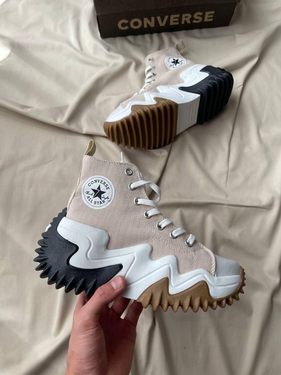 Converse Run Star Motion Hi Beige