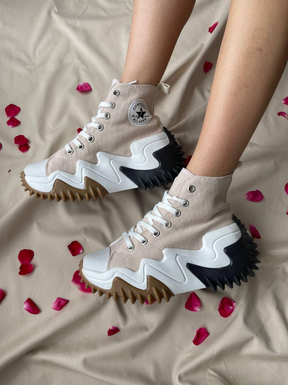 Converse Run Star Motion Hi Beige