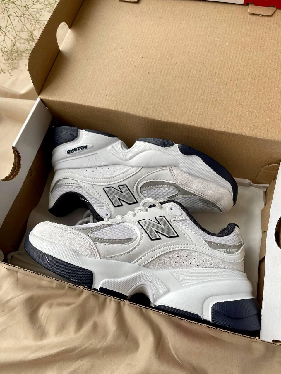 New Balance 990 New White Blue