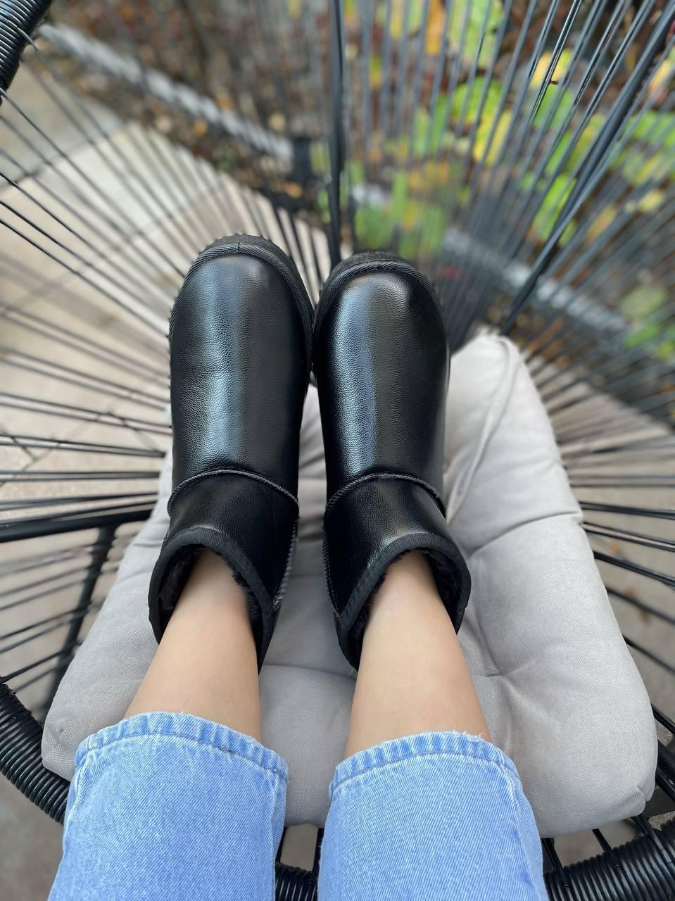 Ugg Black Leather No Name