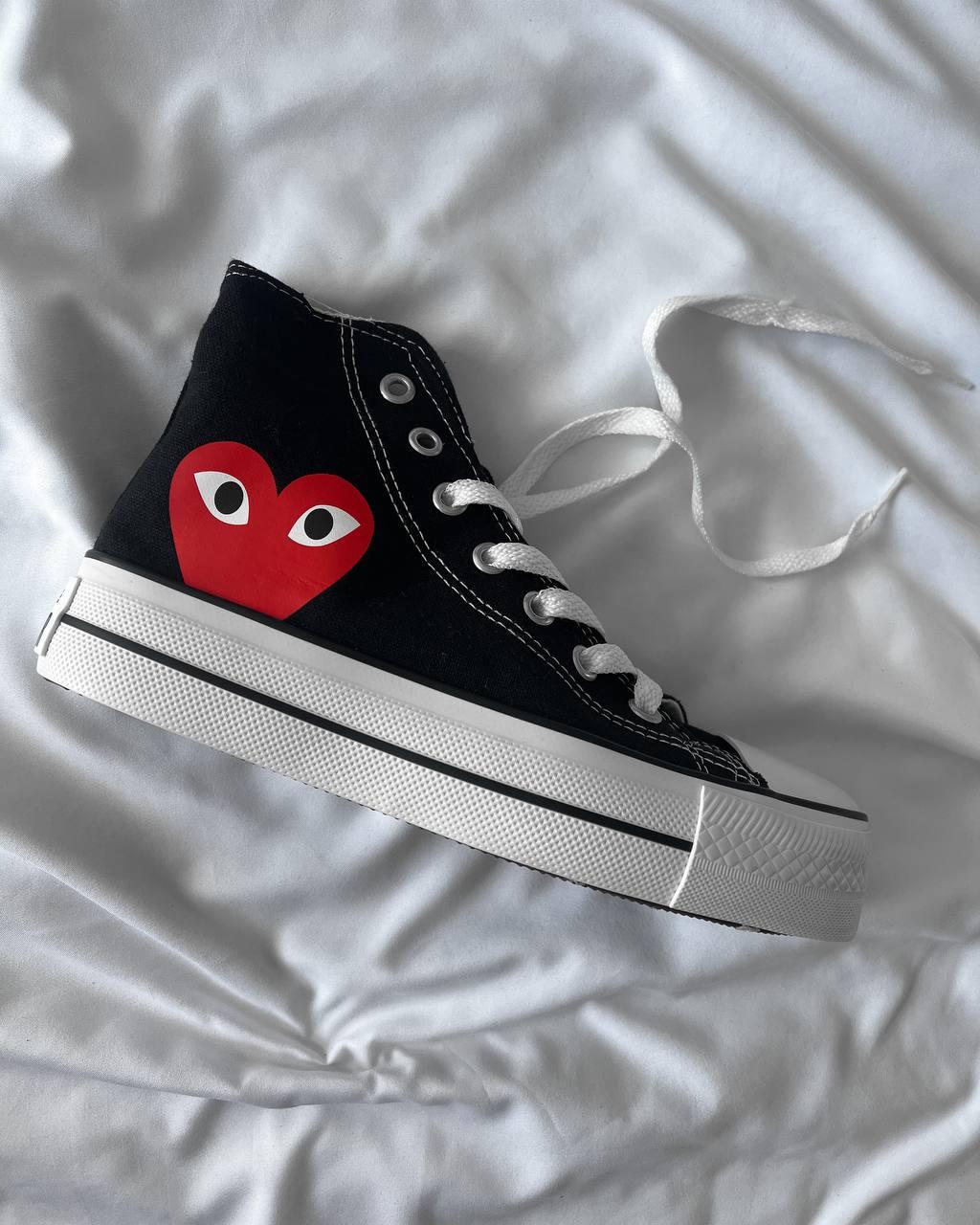 Comme Des Garçons Play Black