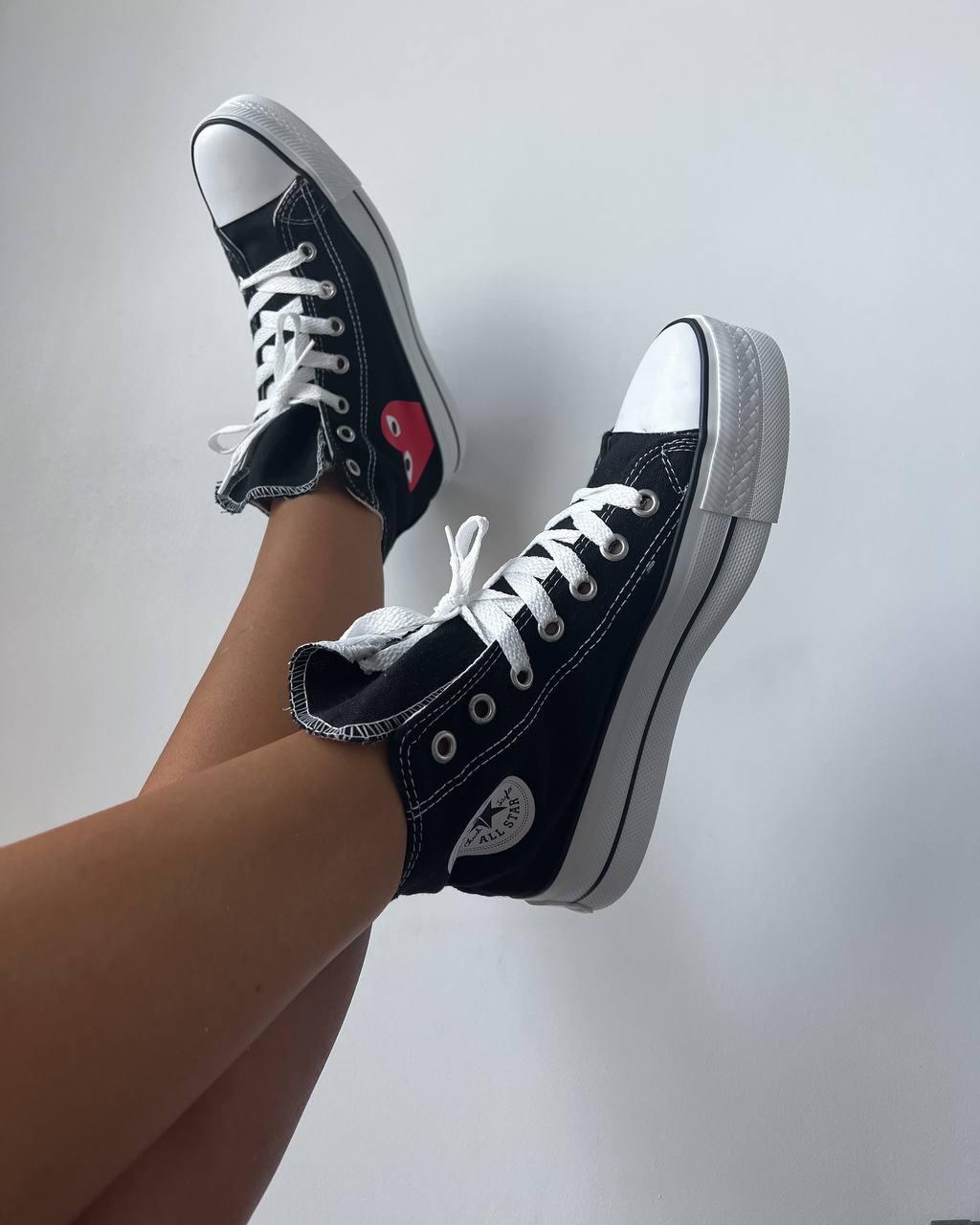 Comme Des Garçons Play Black