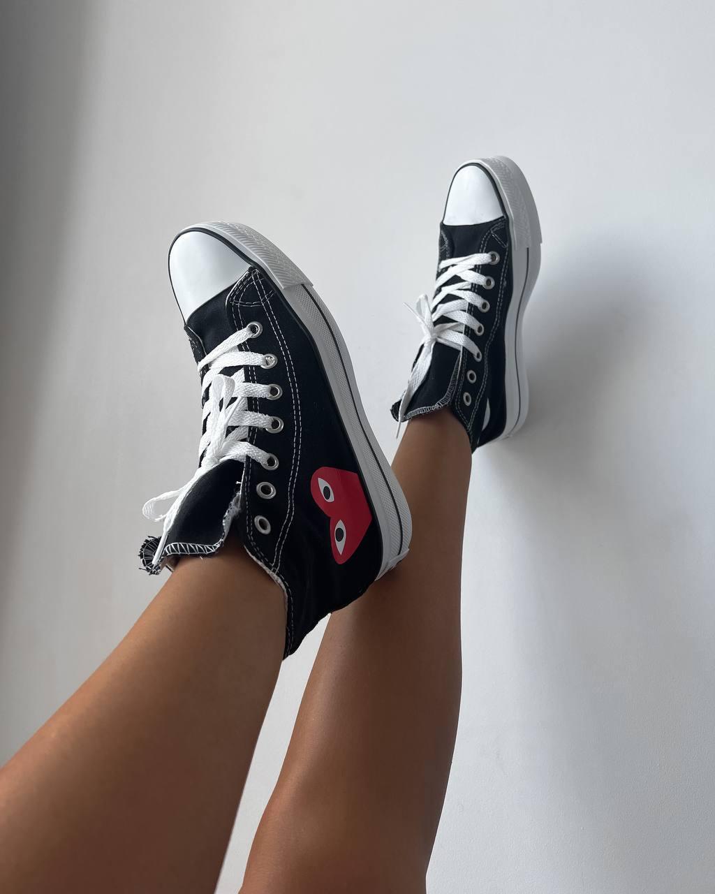 Comme Des Garçons Play Black