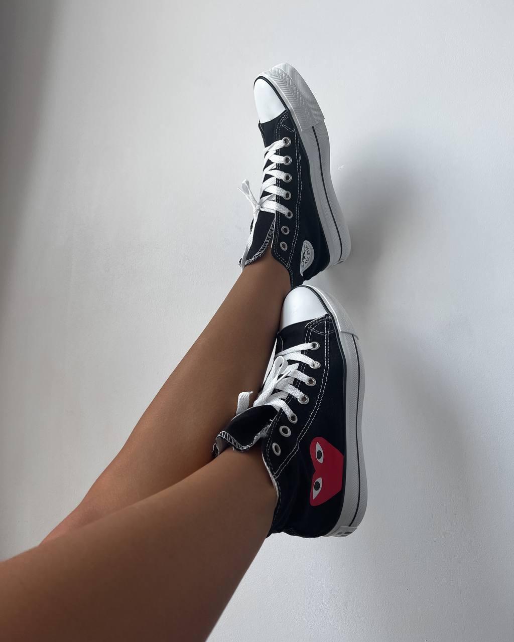 Comme Des Garçons Play Black