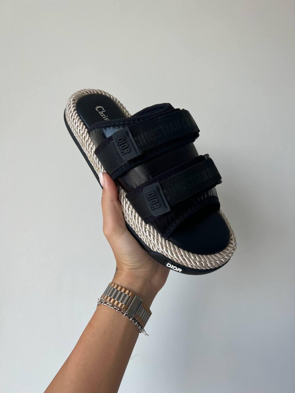 Christian Dior Slippers Black