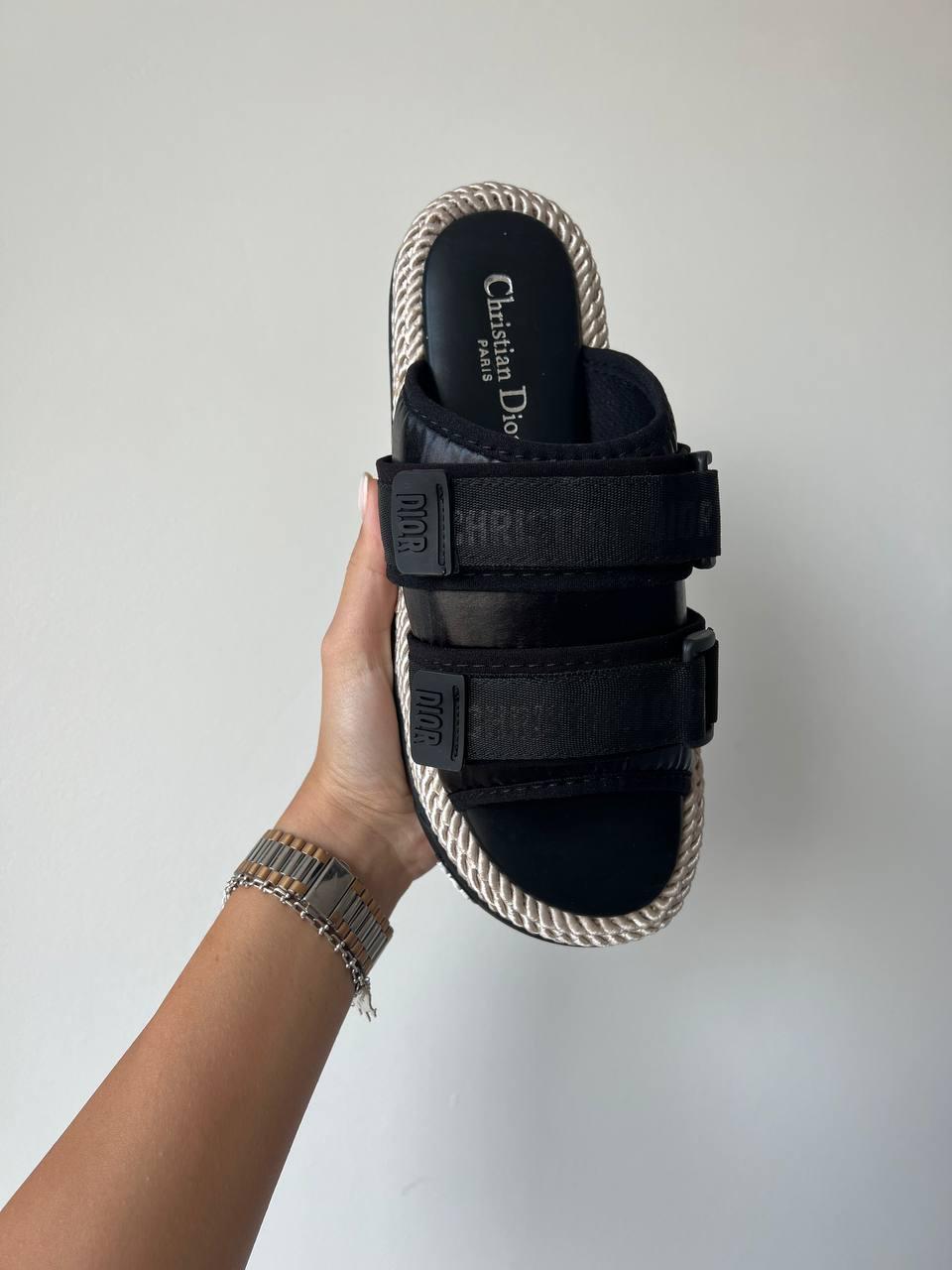 Christian Dior Slippers Black