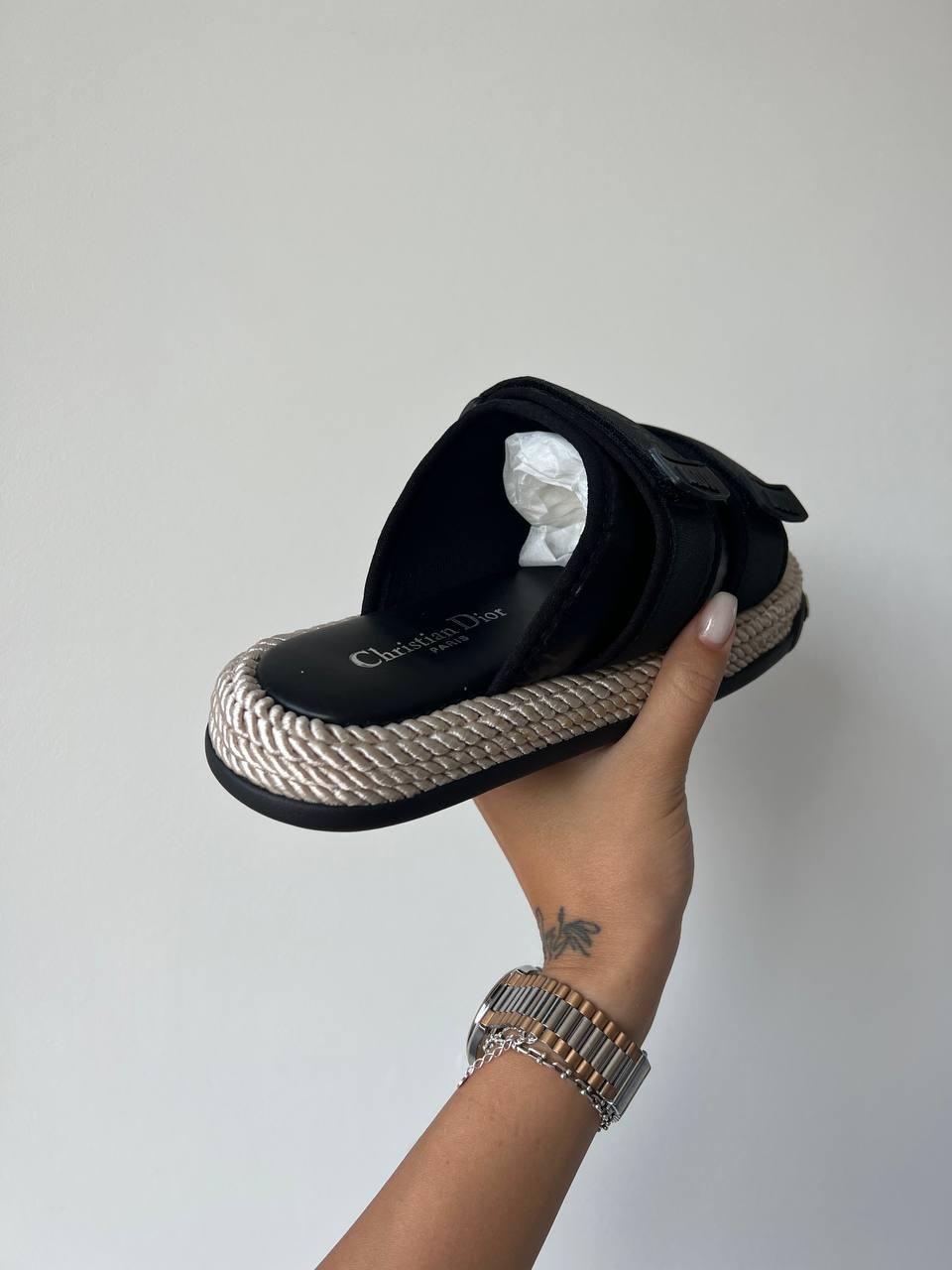 Christian Dior Slippers Black