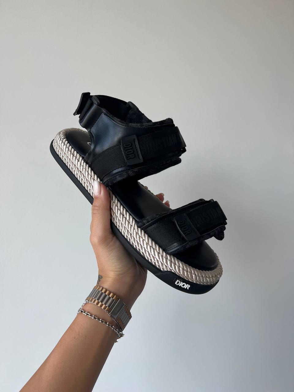Christian Dior Sandals Black