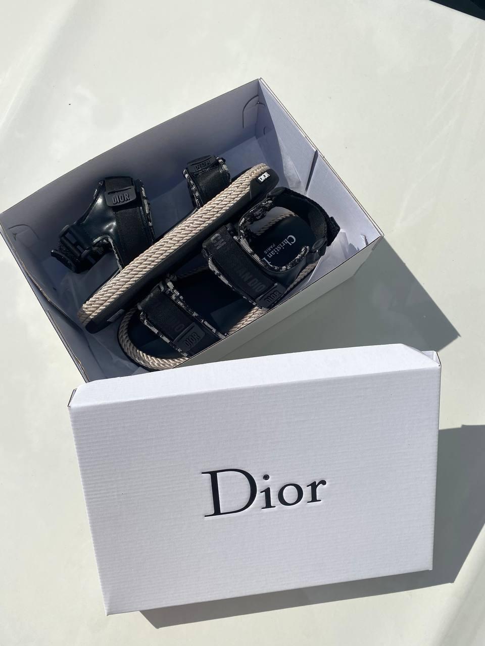 Christian Dior Sandals Black