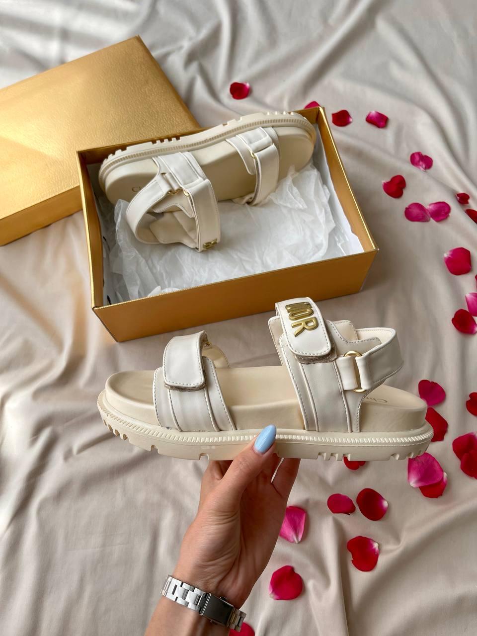 Dior Sandals Cream