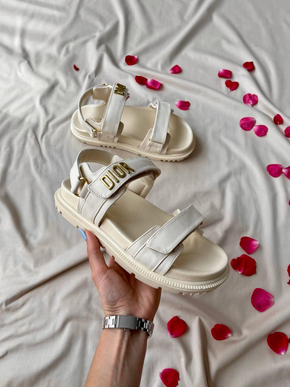 Dior Sandals Cream