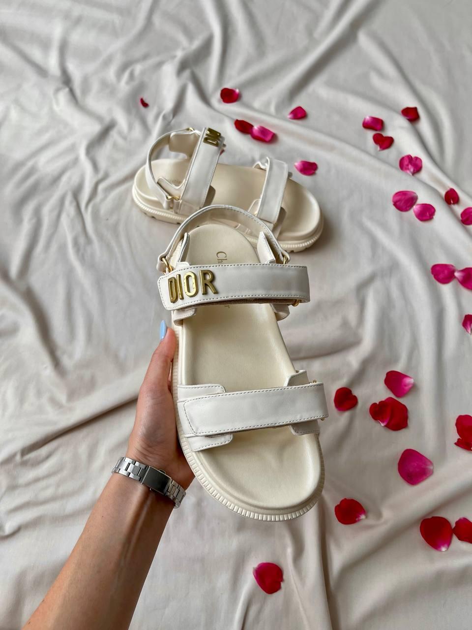 Dior Sandals Cream