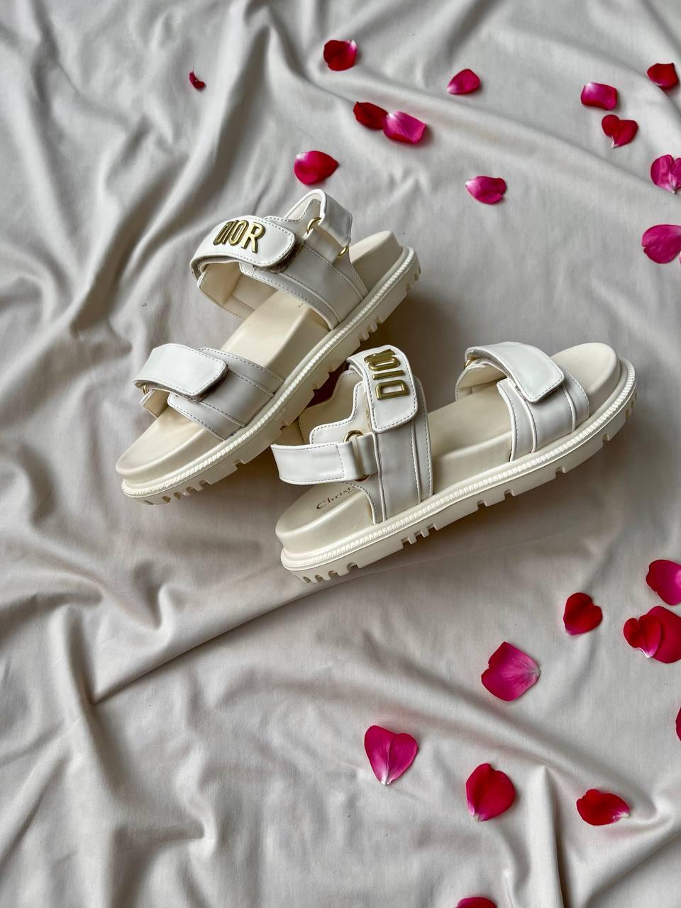 Dior Sandals Cream