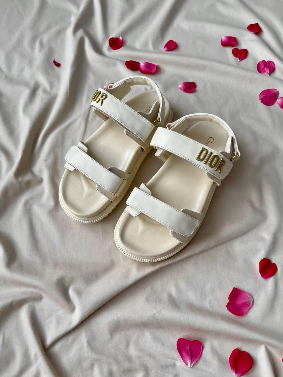 Dior Sandals Cream