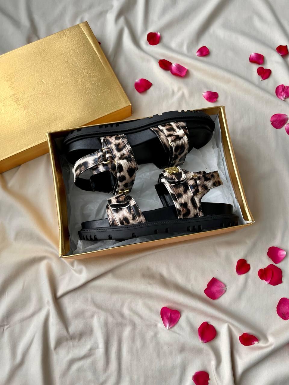 Dior Sandals Leopard