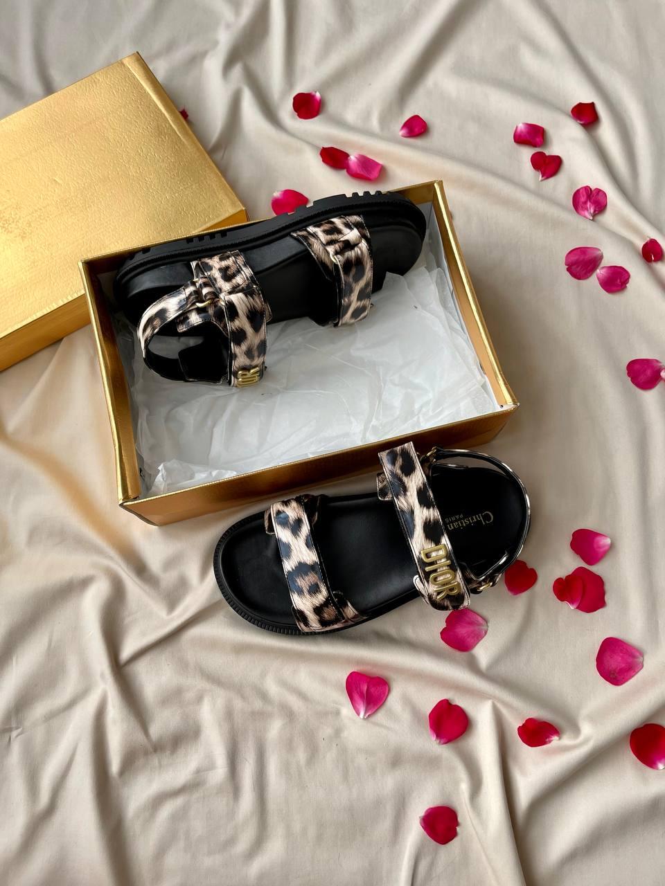 Dior Sandals Leopard
