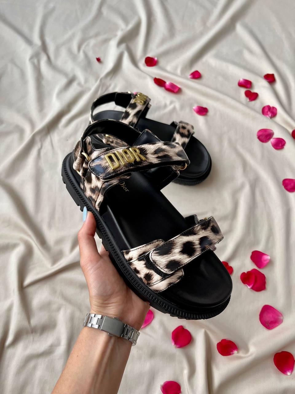 Dior Sandals Leopard