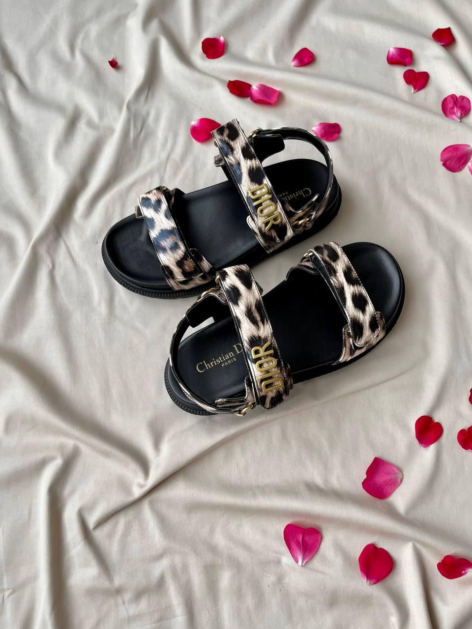 Dior Sandals Leopard