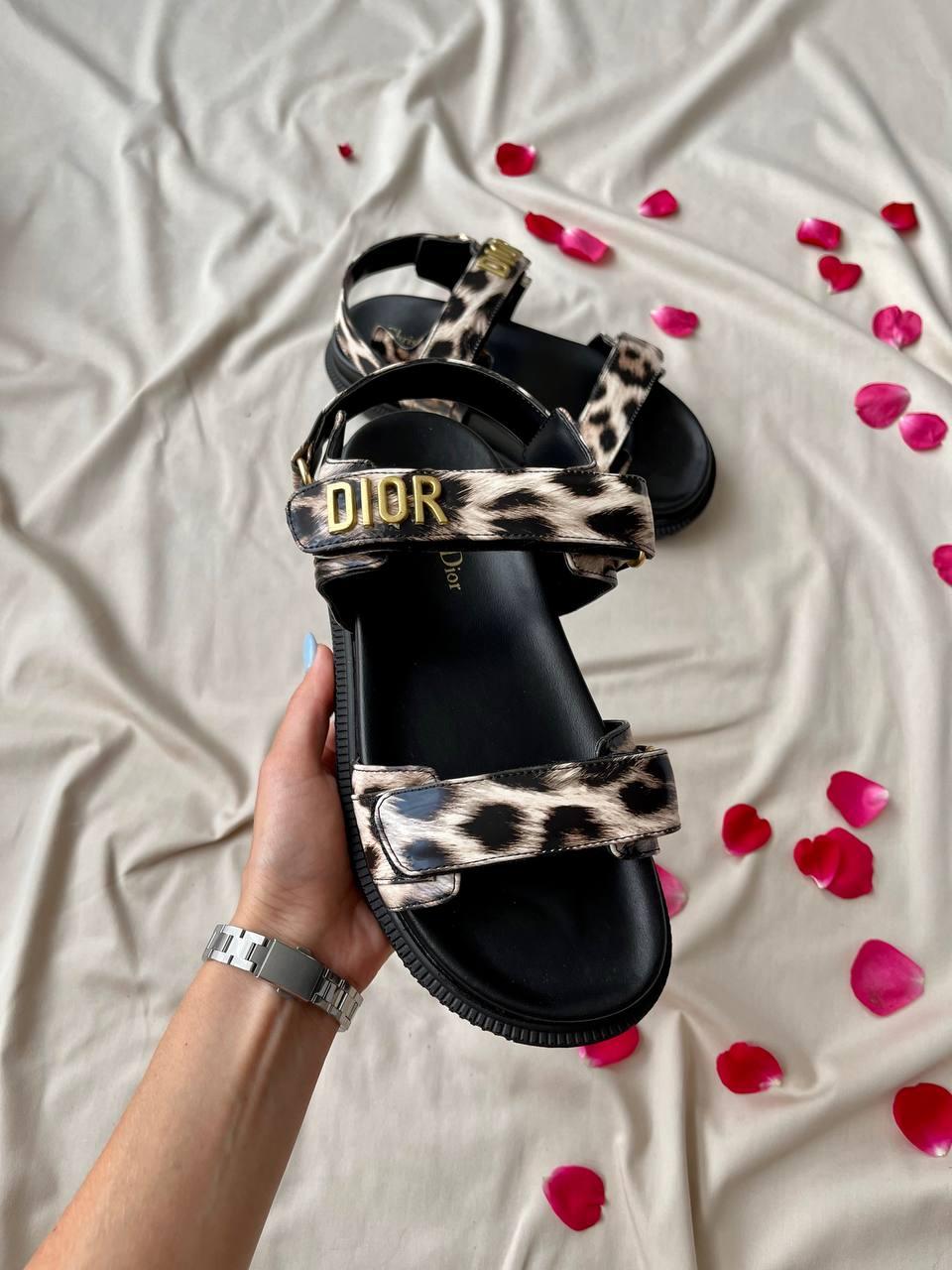 Dior Sandals Leopard