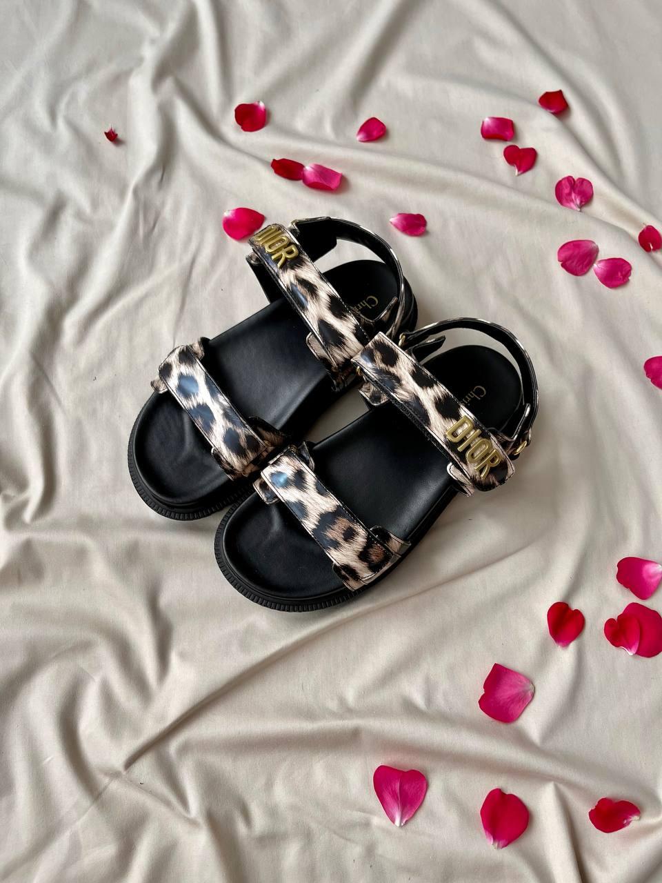 Dior Sandals Leopard
