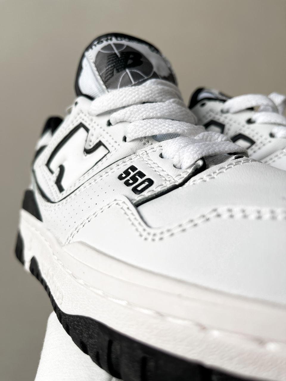 New Balance 550 Black White