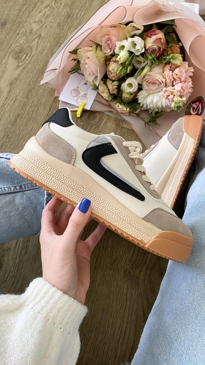 Кроссовки Aosili Beige