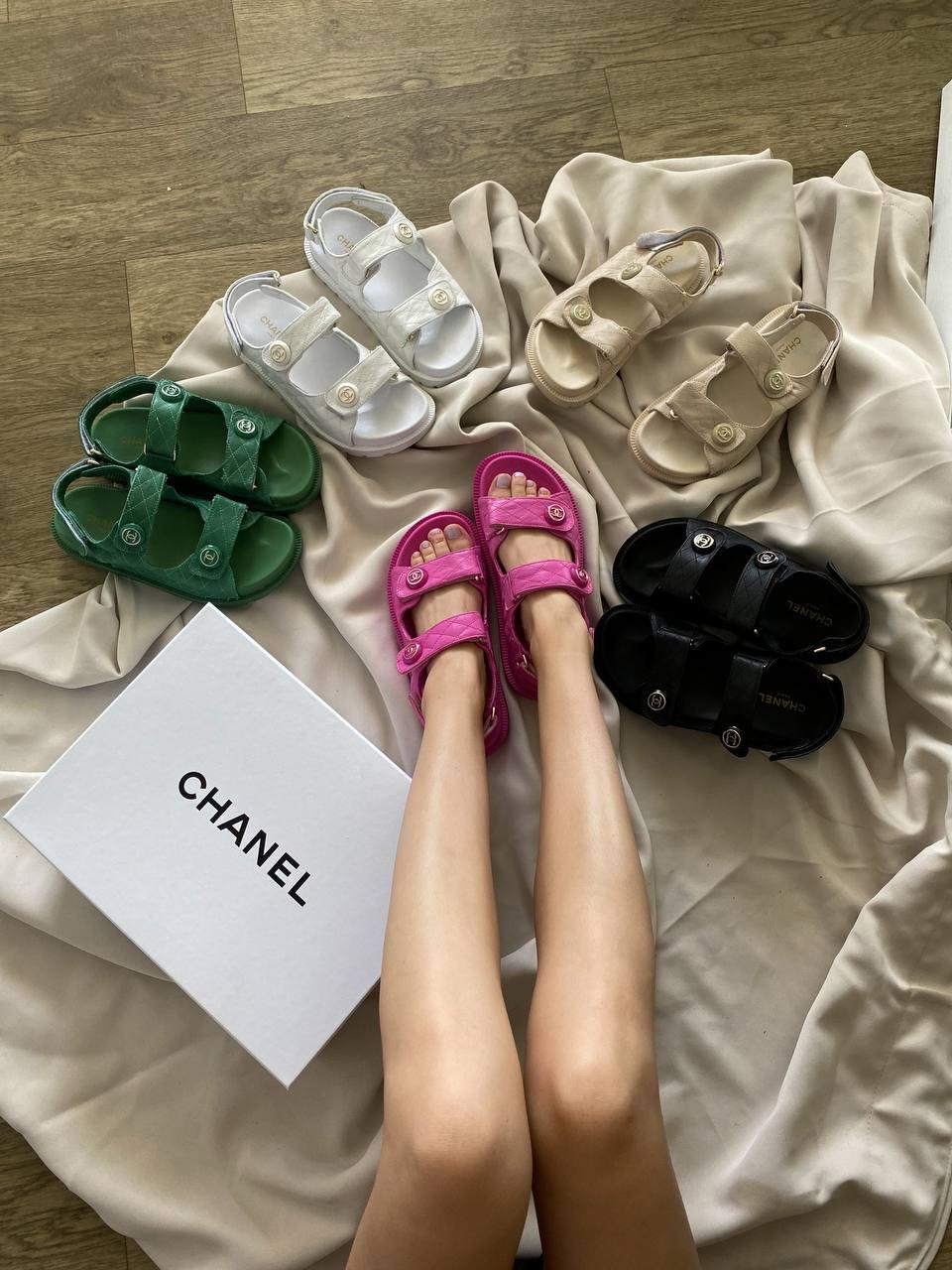 Chanel Sandal Pink Premiun